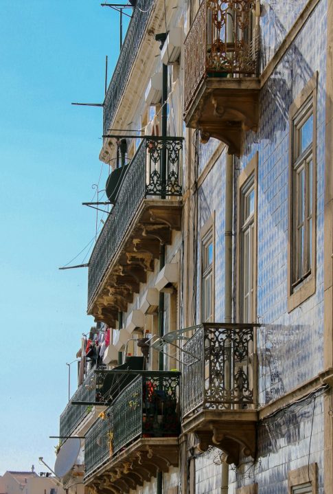 Balcons et Mosaiques, Lisbonne, Portugal